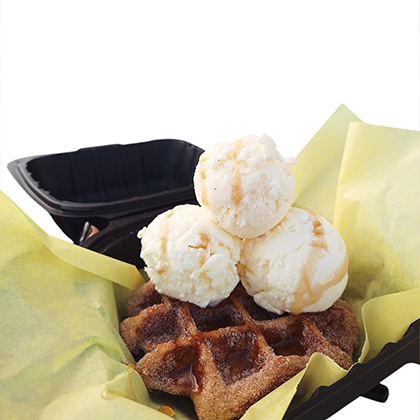 Waffle Me Ice Cream - Churro Style
